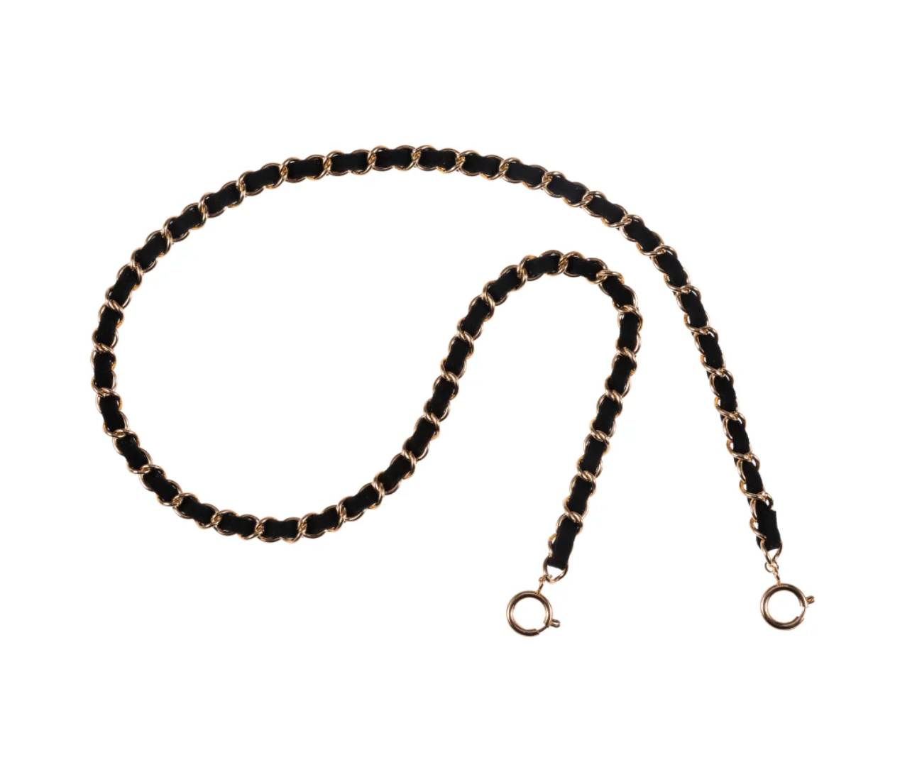 Golden Black Sunglass Chain