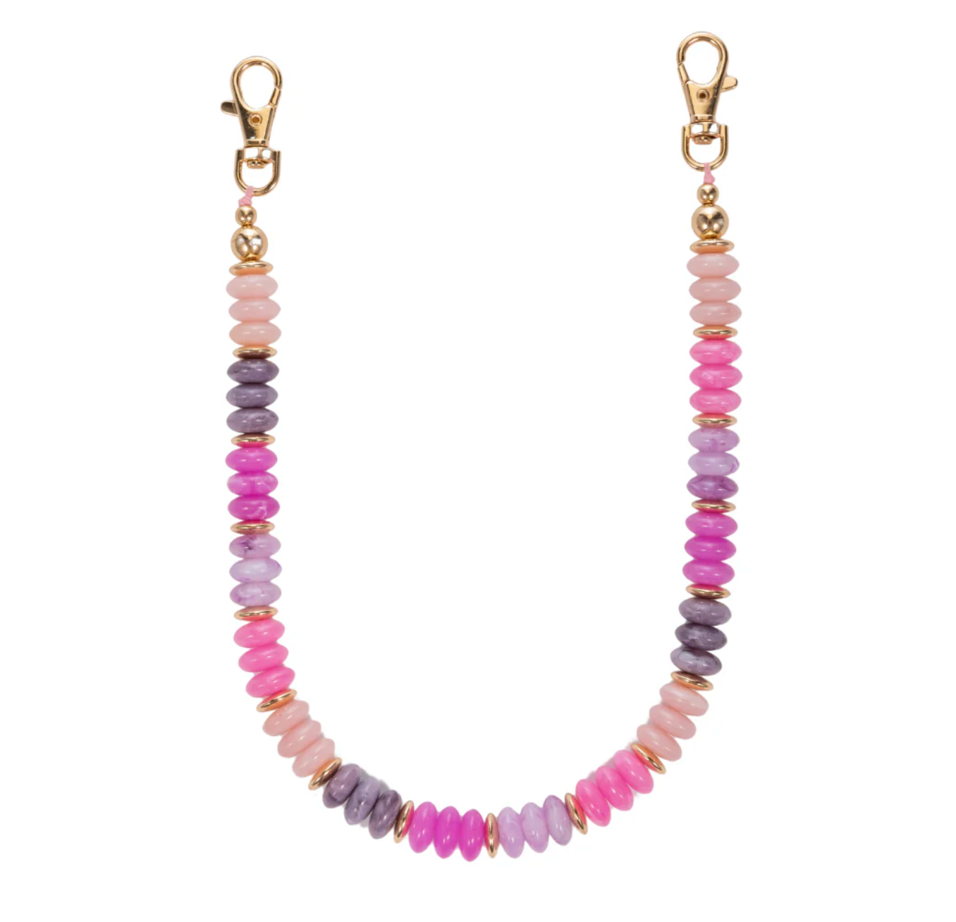 Pinky Paradise Necklace, Phone Wristlet & Bag Charm/Keychain