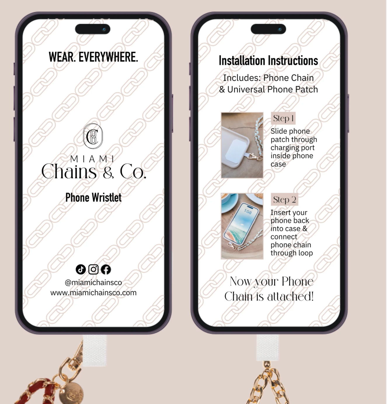 Glow Girl Phone Wristlet