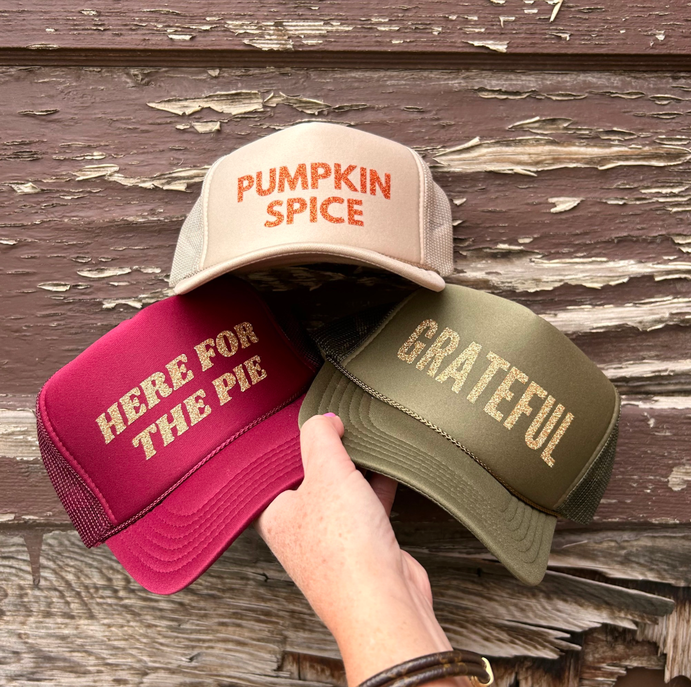 Here for the Pie Trucker Hat