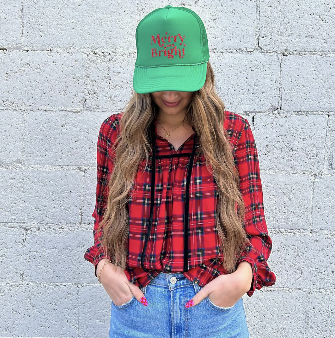 Merry and Bright Trucker Hat