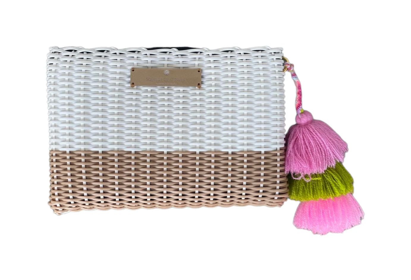 Boardwalk Lemon Drop Large Clutch