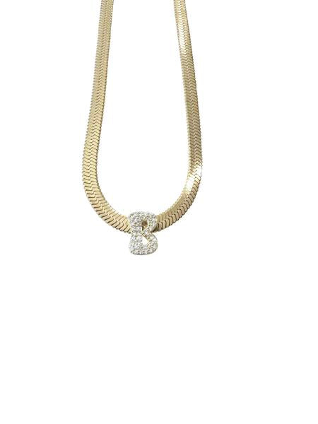 Groovy Initial Necklace