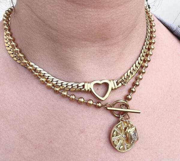 Elise Coin Necklace