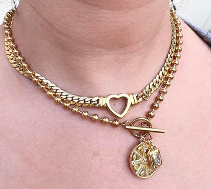 Elise Coin Necklace