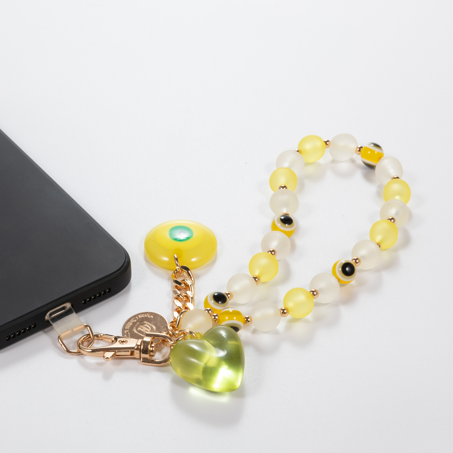 Lemon Luxe Phone Charm Wristlet