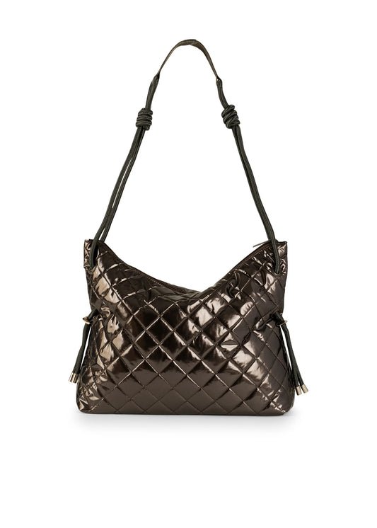 Stacey Smoke Convertible Shoulder Bag