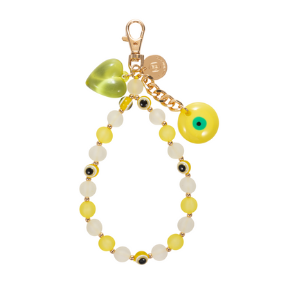 Lemon Luxe Phone Charm Wristlet