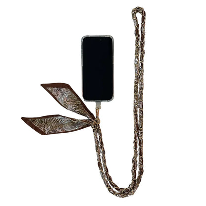Falling for Fall Crossbody Phone Chain