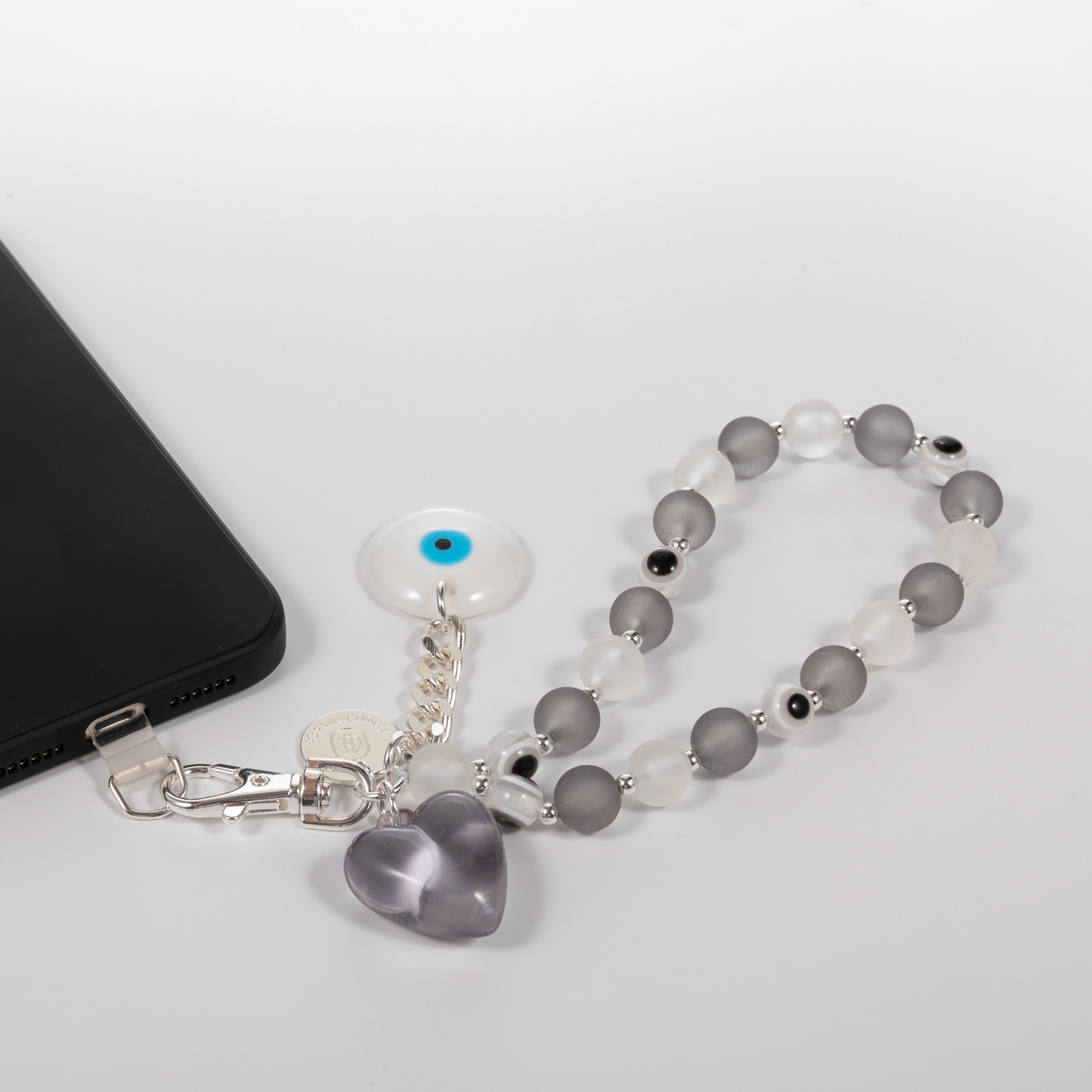 Iced Phone Charm Wristlet