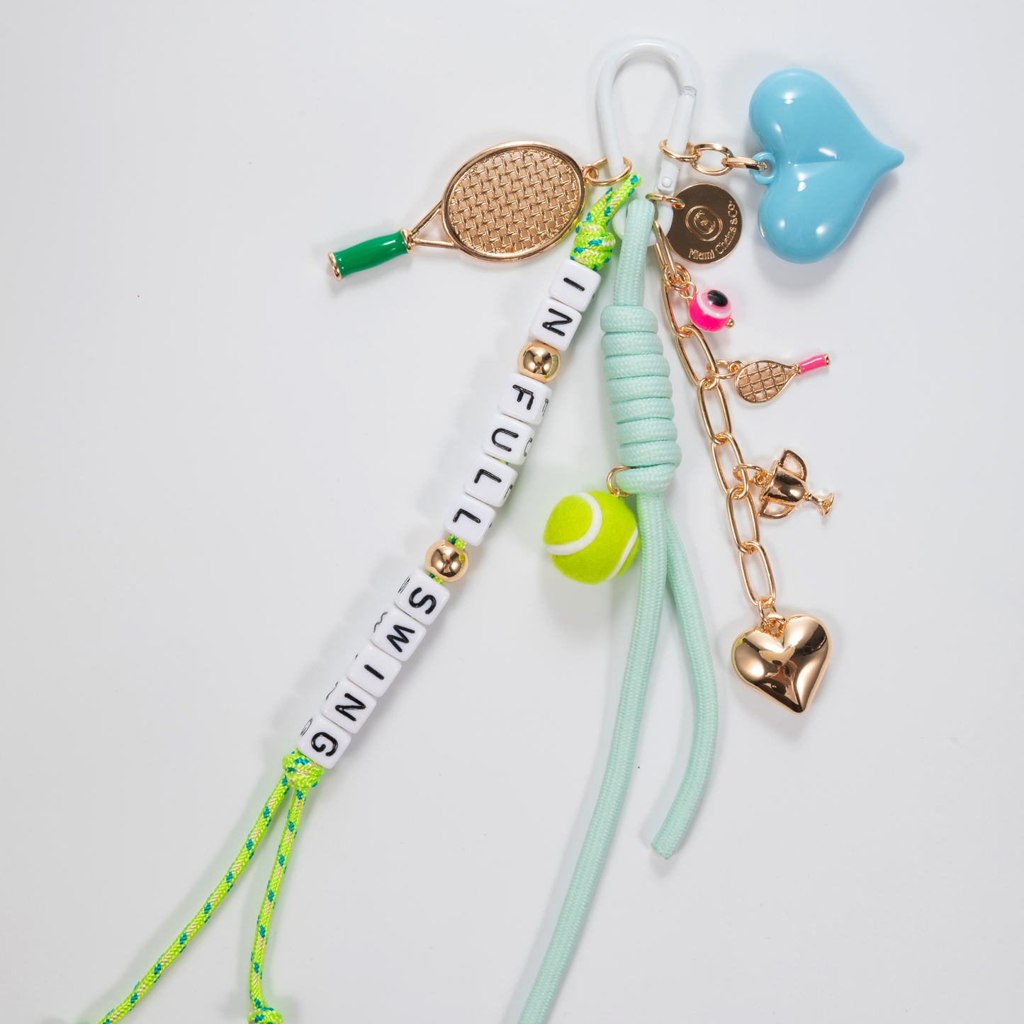 Match Point Bag Charm/Key Chain