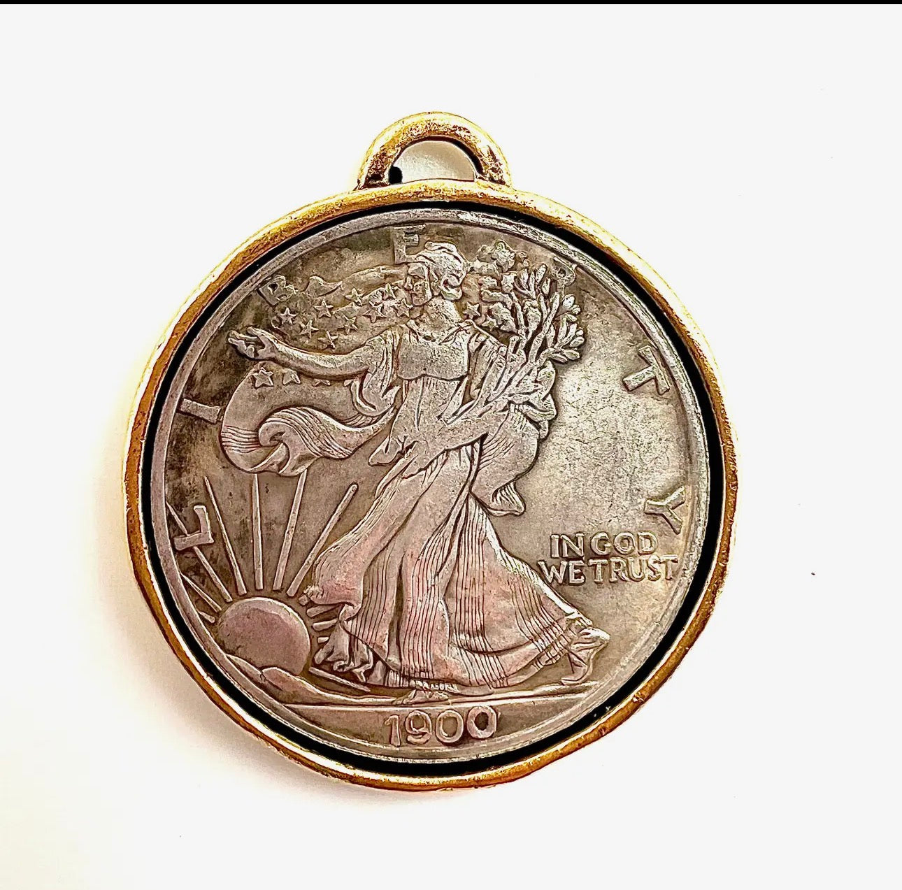 Antique Coin Pendant (Sold without Chain)