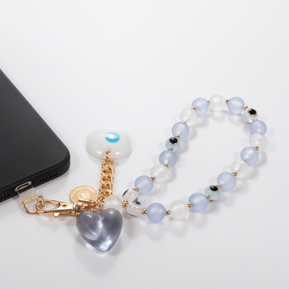 Periwinked Phone Charm Wristlet