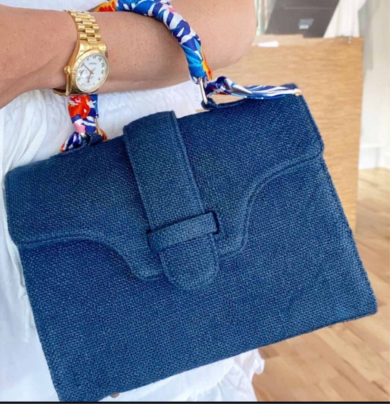 Denim City Bag Medium