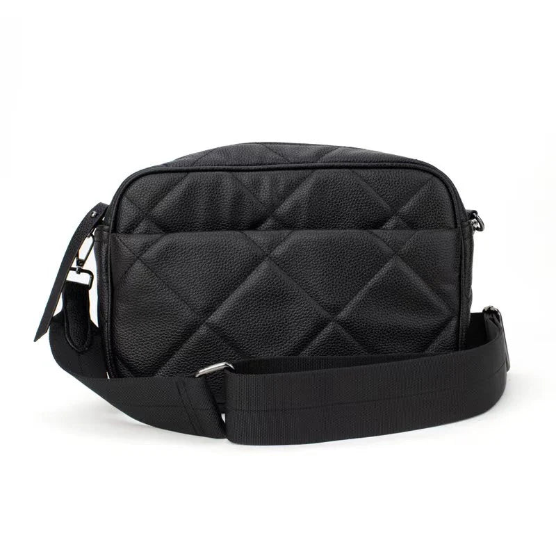 Noa Solo Pebbled Cargo Camera Crossbody