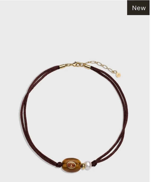 Lacey Ryan Pearly Cord Choker