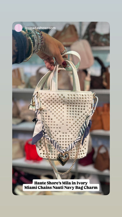 Nauti Navy Bag Charm
