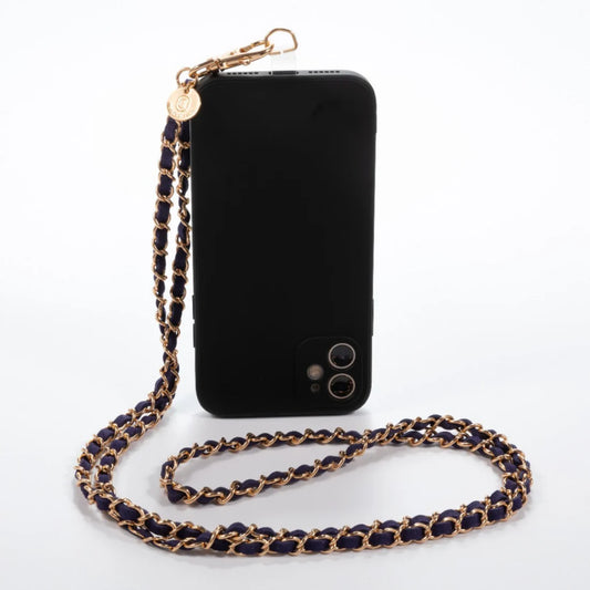 Nauti Navy Crossbody Phone Chain
