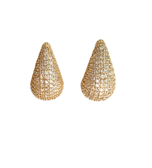 Mutli Pave Daphne Earring