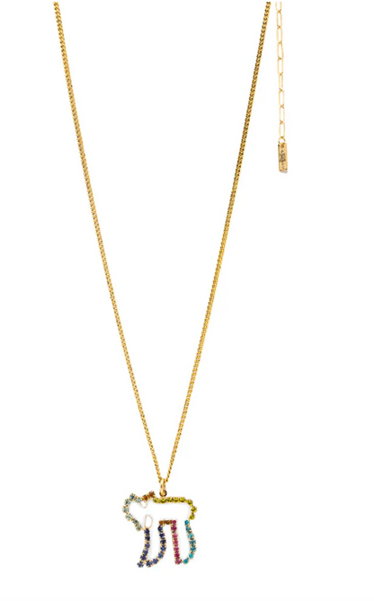 Neon Chai Necklace