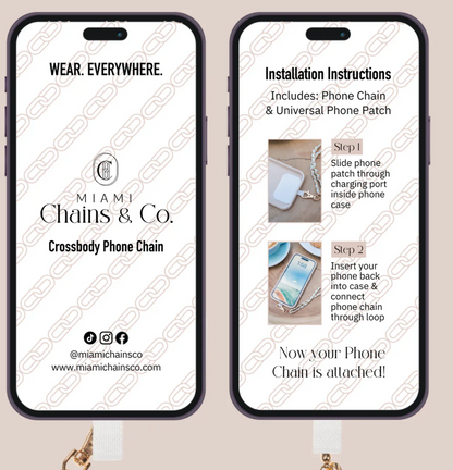 Côte D'Azur Crossbody Phone Chain