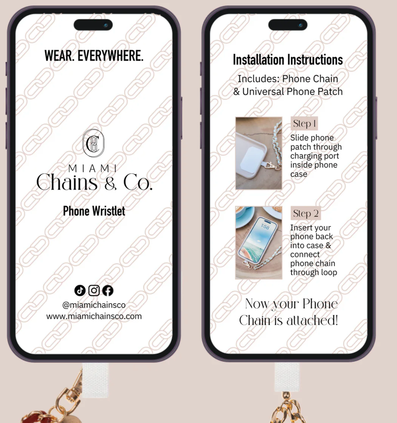 Cannes Phone Wristlet