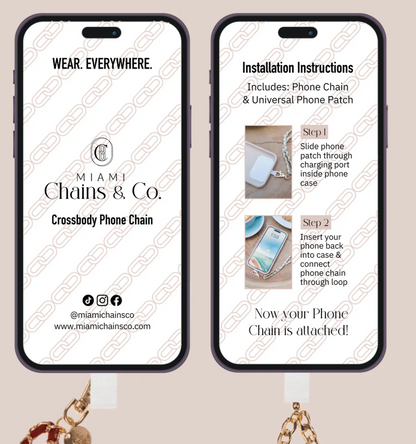 Lemon Drop Crossbody Phone Chain