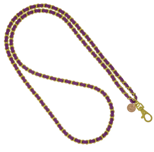 Grape Goddess Crossbody Phone Chain