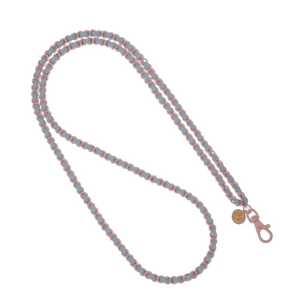 I Like to Mauve it Mauve it Crossbody Phone Chain