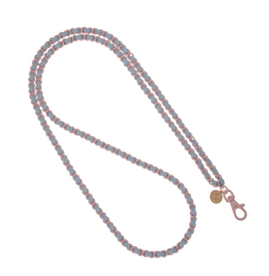 I Like to Mauve it Mauve it Crossbody Phone Chain
