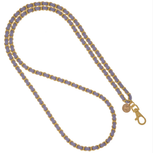 Lilac Lollipop Crossbody Phone Chain