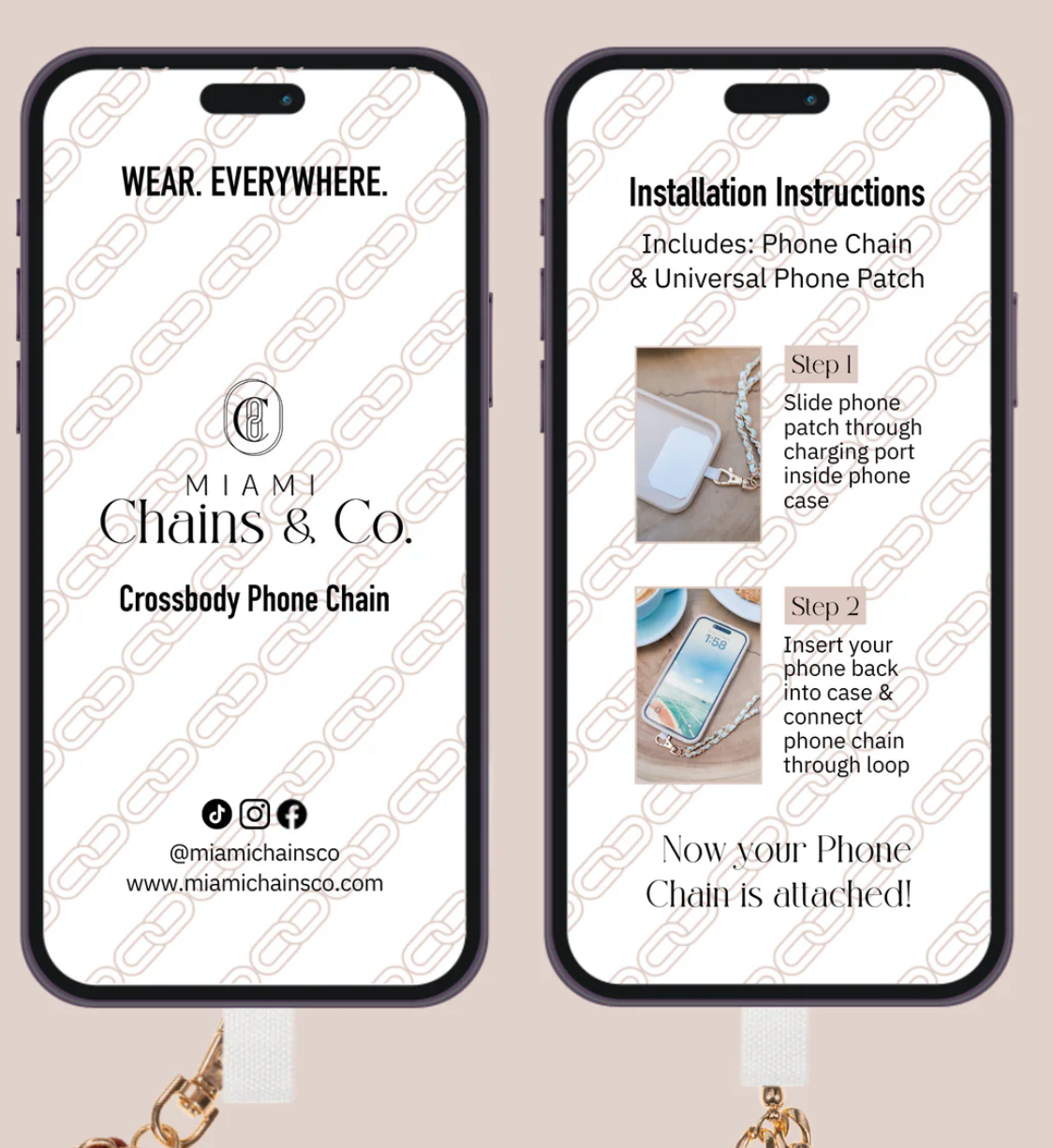 Night N' Day Namaste Crossbody Phone Chain