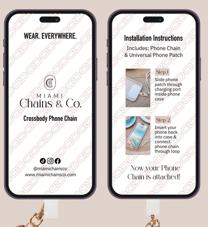 Night N' Day Namaste Crossbody Phone Chain