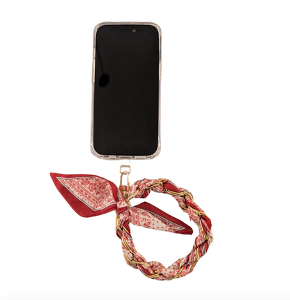 Poppy Passion Phone Wristlet