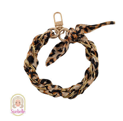 Oh Lala Leopard Phone Wristlet