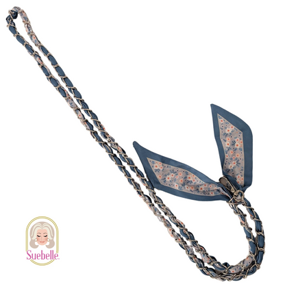 Blossom Blues Crossbody Phone Chain