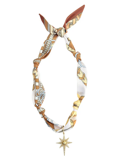 Tulum Scarf Necklace