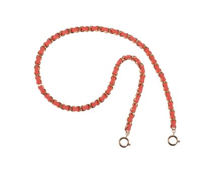 Golden Coral Sunglass Chain