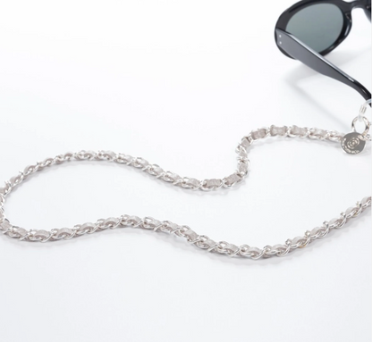 Silver on Silver Sunglass Chain