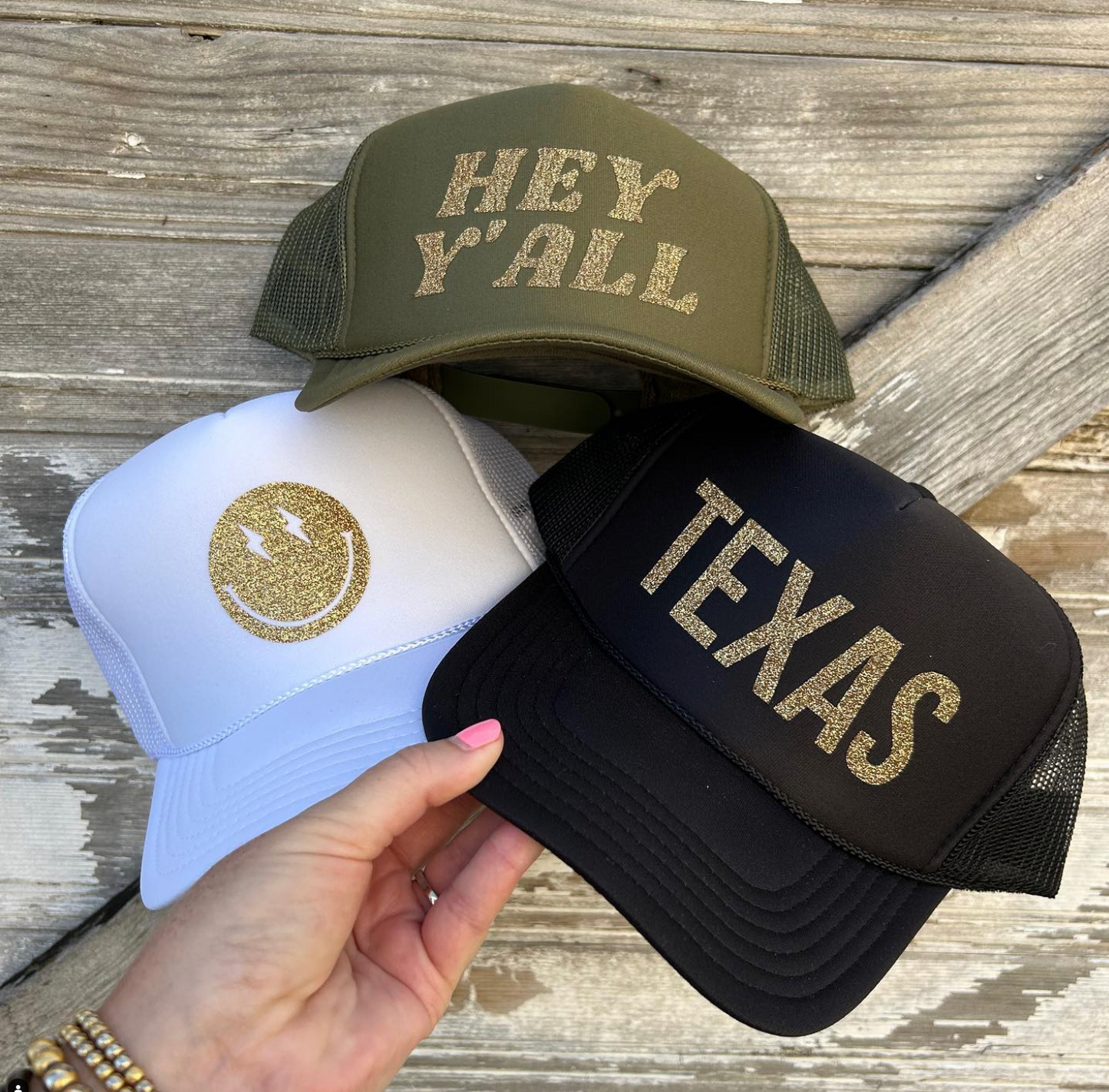 Be Happy Trucker Hat
