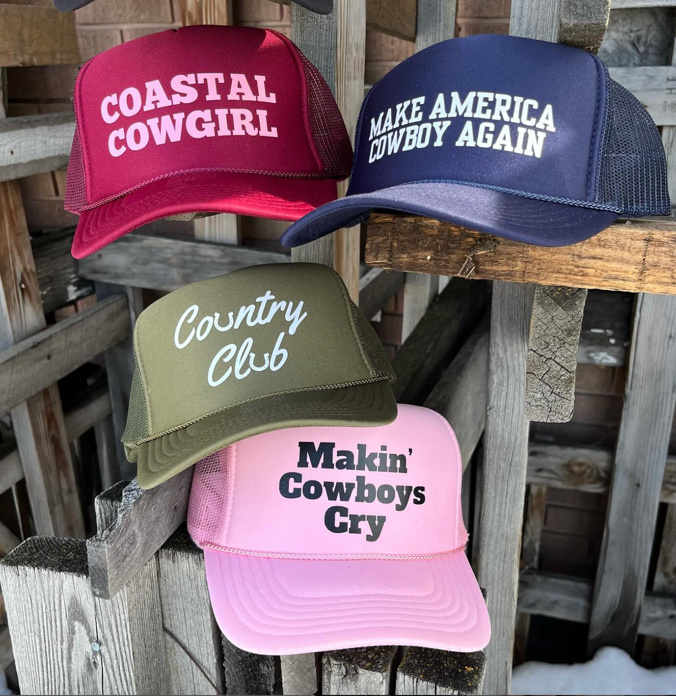 Coastal Cowgirl Trucker Hat