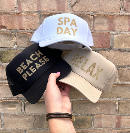 Spa Day Trucker Hat