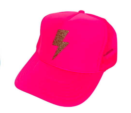 Lightening Bolt Trucker Hat
