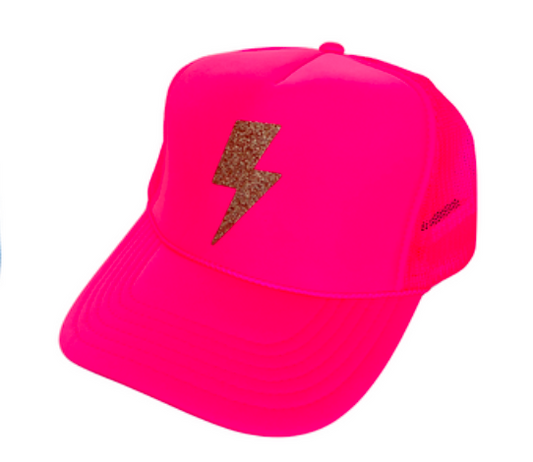 Lightening Bolt Trucker Hat