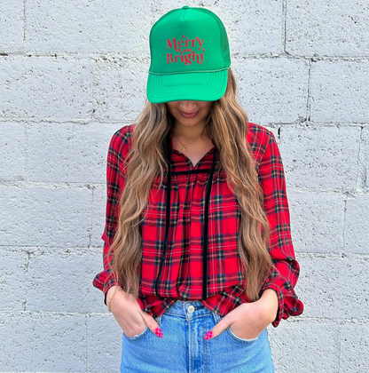 Merry and Bright Trucker Hat