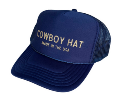 Cowboy Hat Trucker Hat