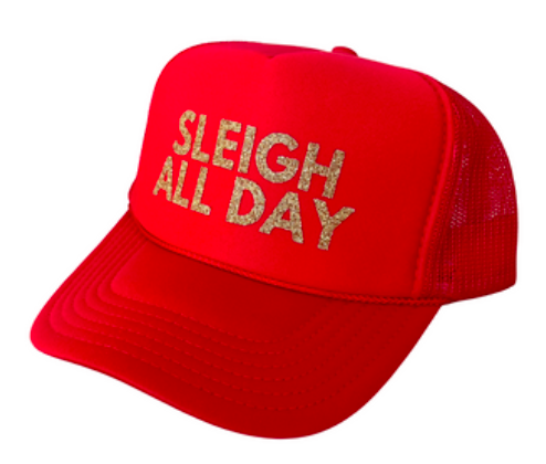 Sleigh All Day Trucker Hat