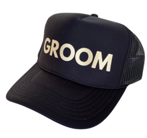 Groom Trucker Hat