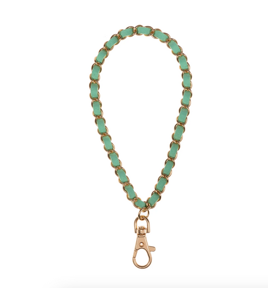 Fresh Mint Phone Wristlet