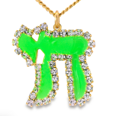 Neon Chai Necklace